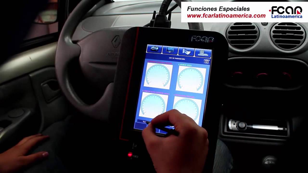 Funciones Especiales y Diagnóstico con Escaner FCAR - tecnotalleres