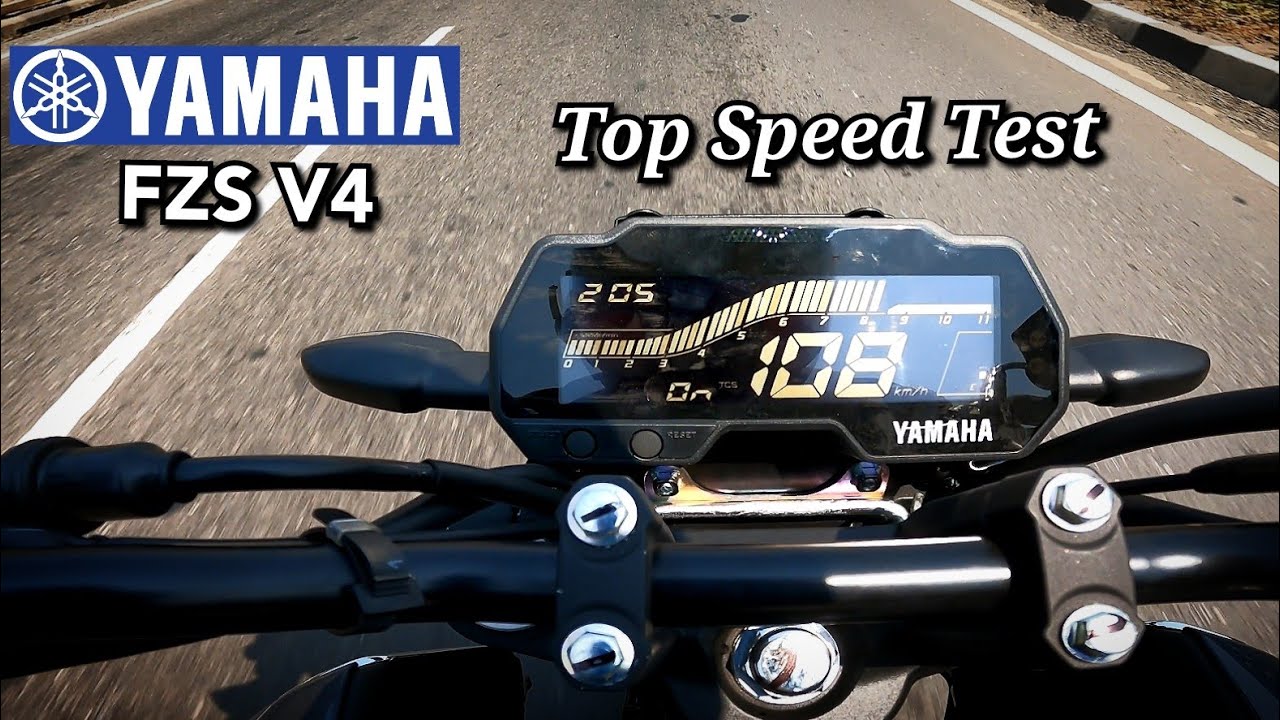 2023 Yamaha FZS V4.0 Top Speed Test | New Features & Updates Explained ✅️ BikerDaadLife