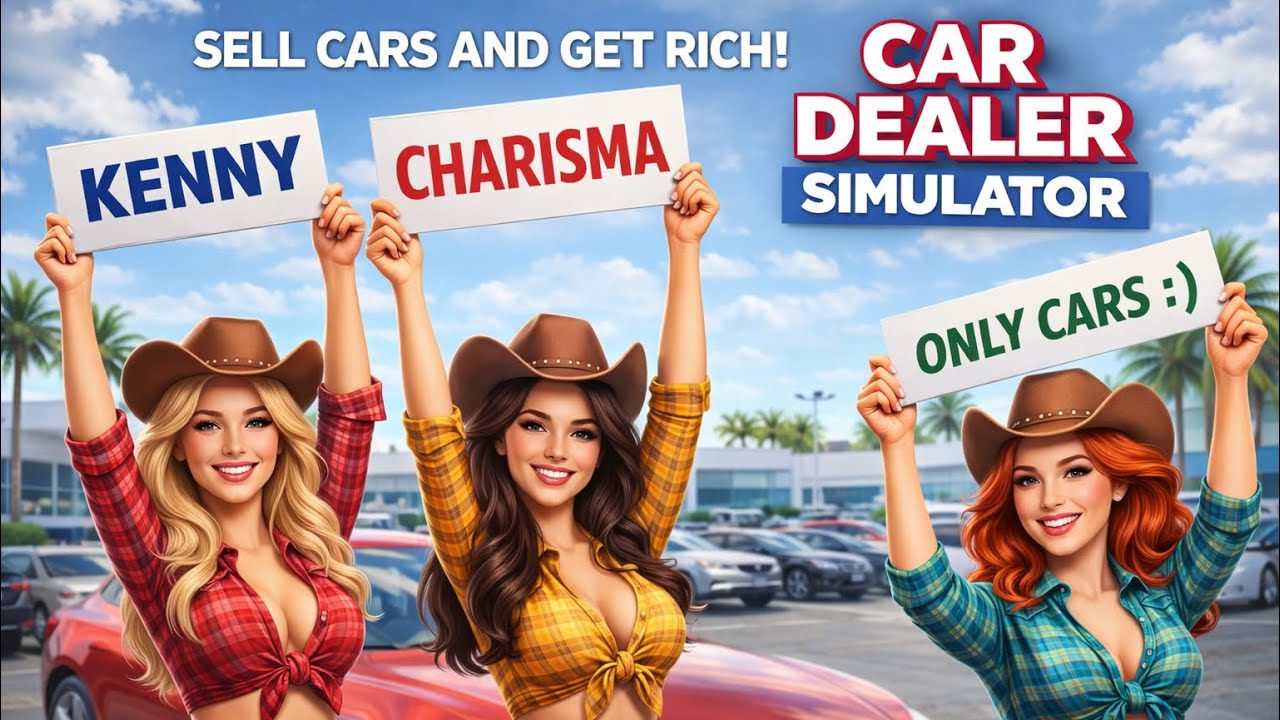 UPGRADES PPL, WE NEED UPGRADES! @ CAR DEALER SIM [PS5]