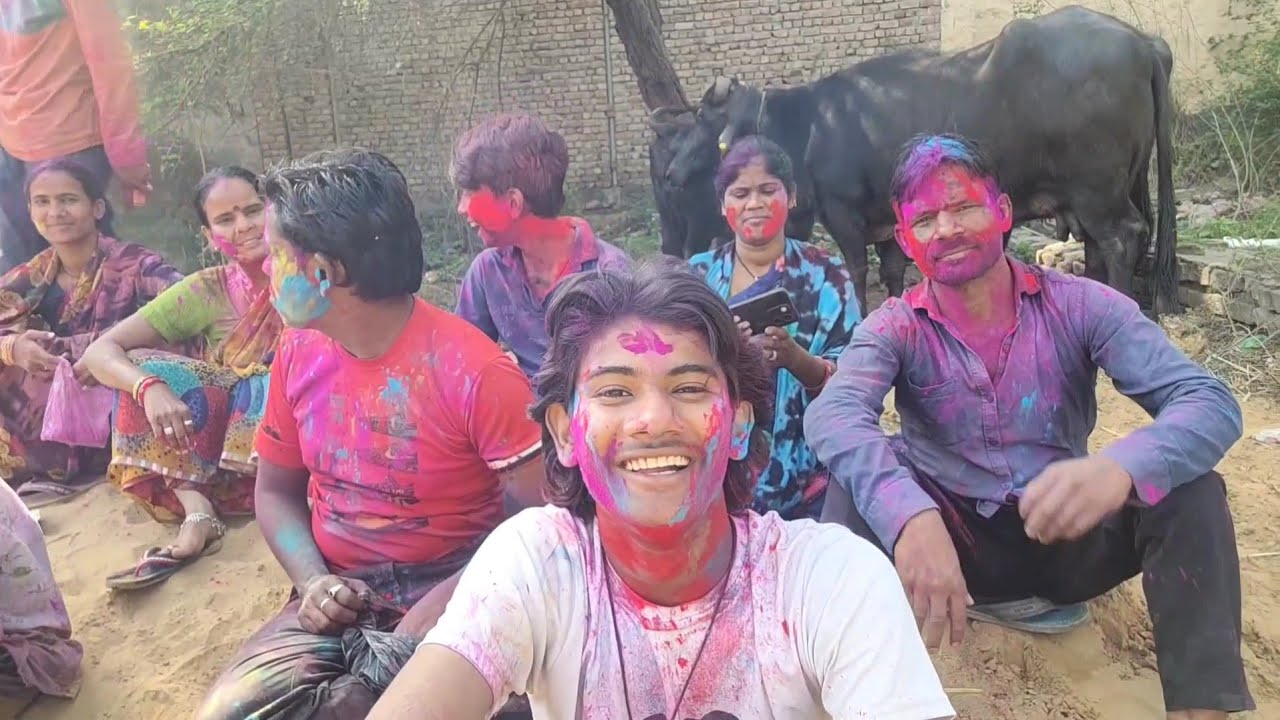 Family ke saath Jabardast Holi Vlog 🌈 Holi2026 