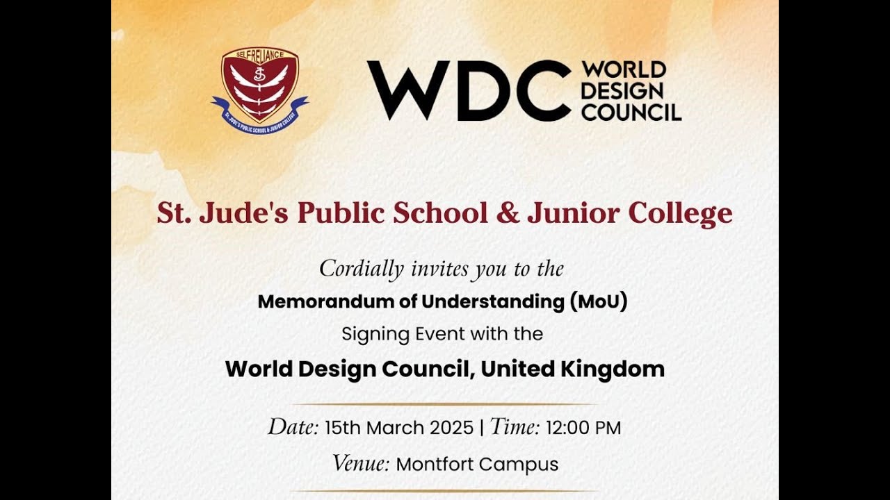Memorandum of Understanding (MoU) Signing Event with the World Design Council, United Kingdom