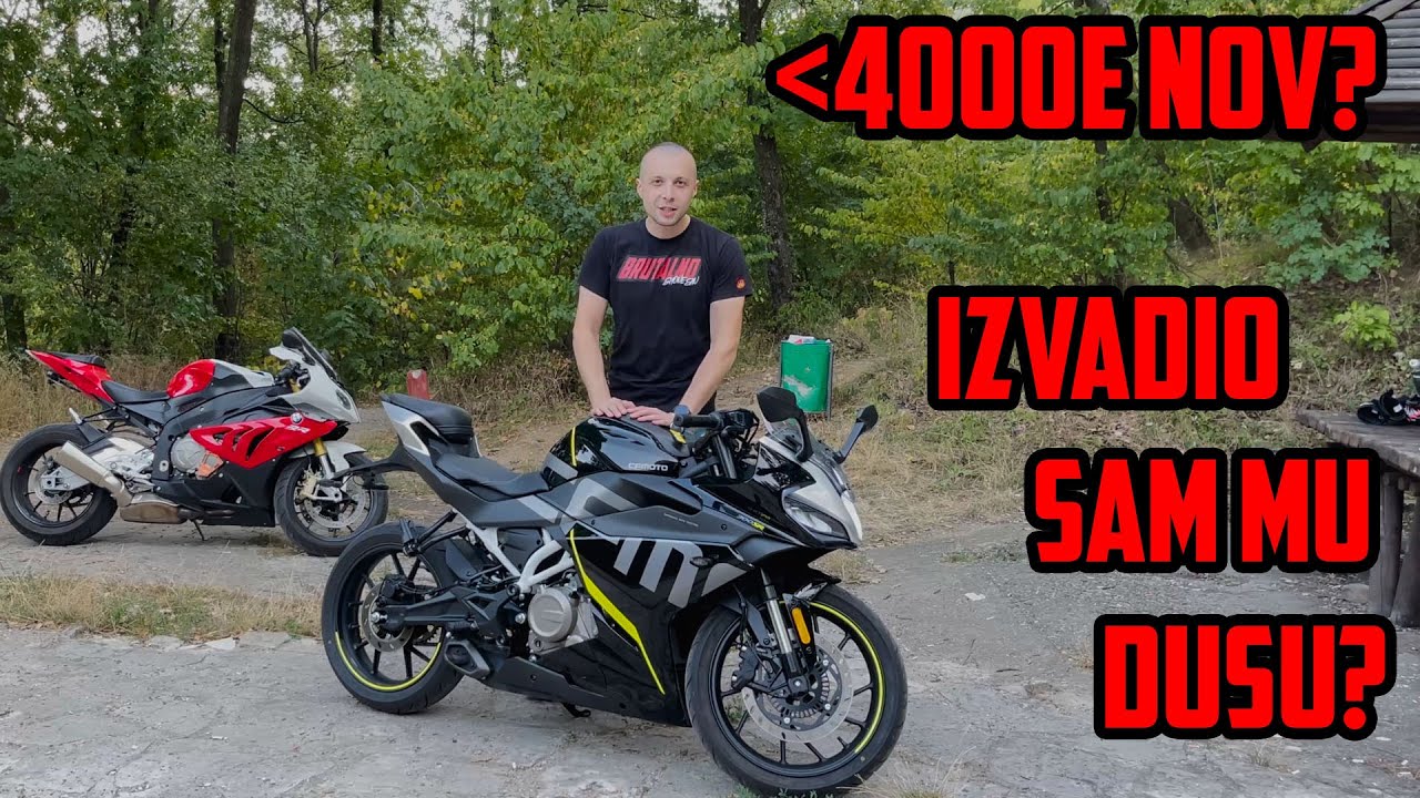 Najbolji NOV SPORT A2 MOTOR? CFMoto 300SR (2021) - First Ride - Review