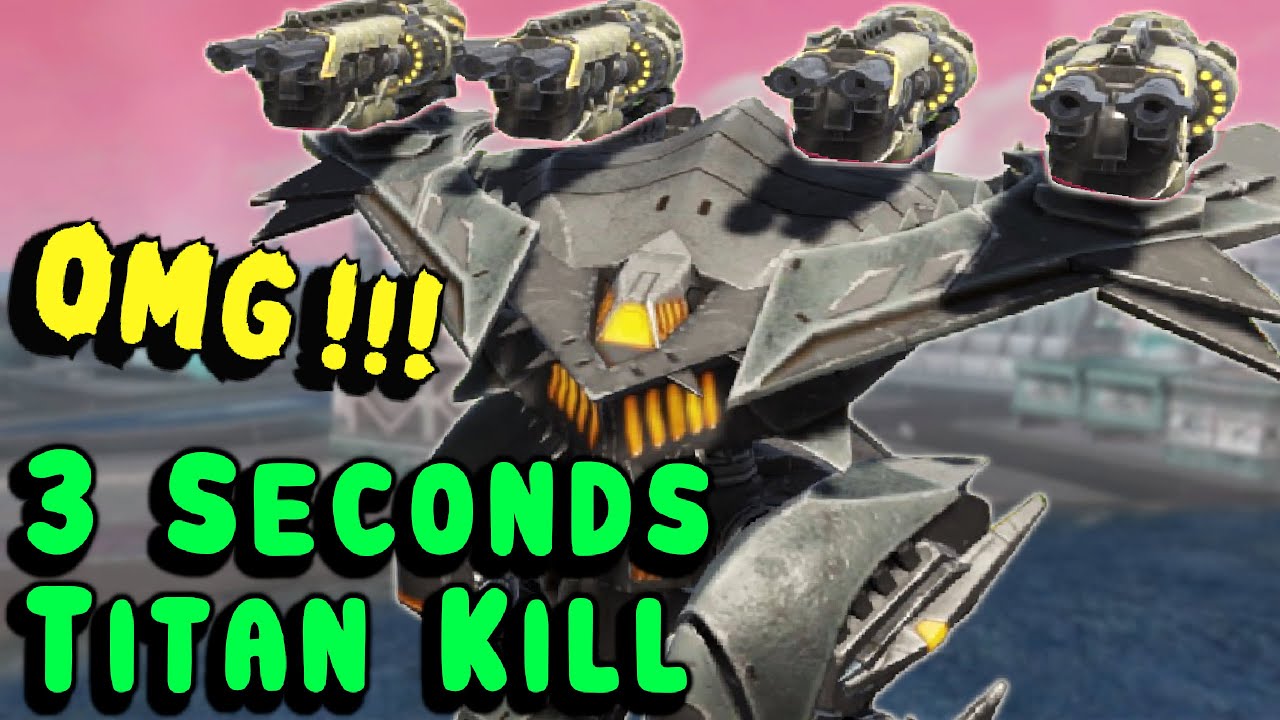 TITAN SLAYER in 3 Seconds! War Robots Mk3 Hammer Behemoth Gameplay WR