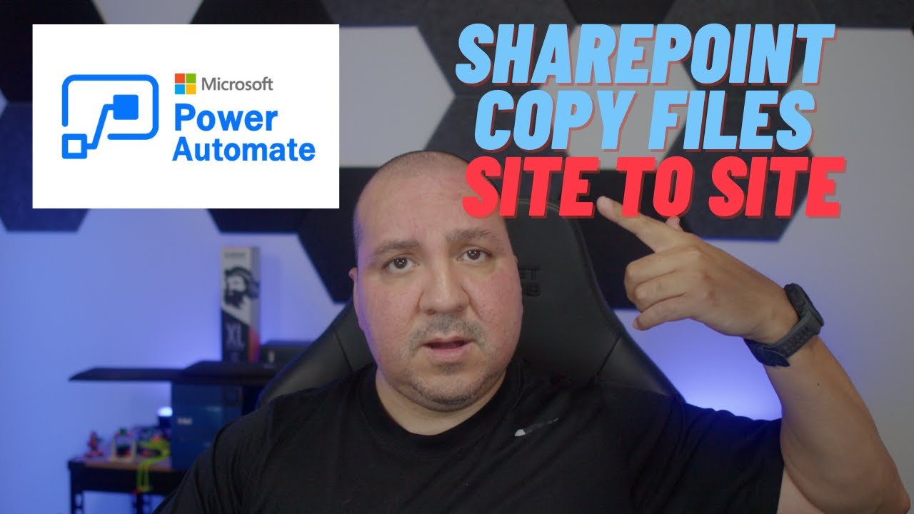 Power Automate — копирование файлов с одного сайта SharePoint на другой