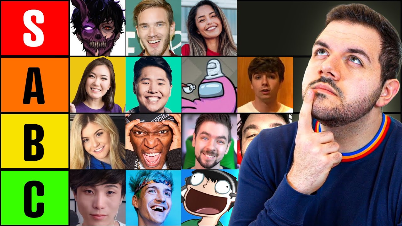 Ranking the BEST Among Us players... (Tier List)