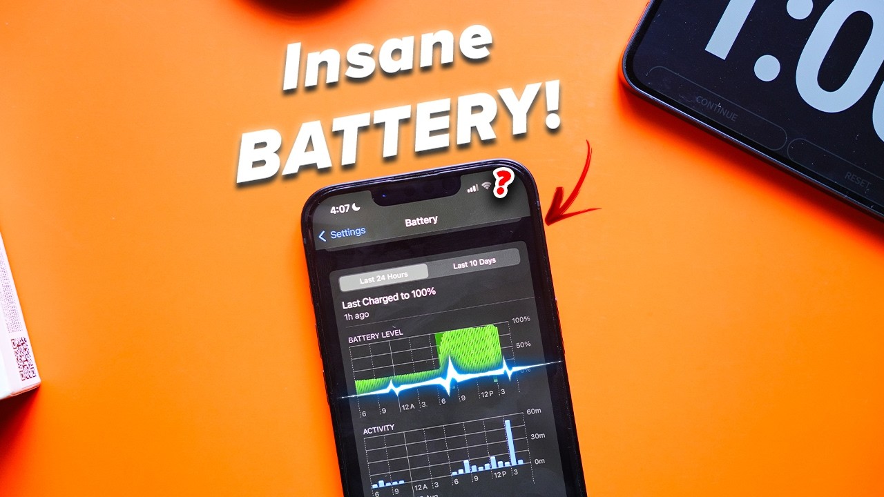 iPhone 16e Battery Drain Test - Mixed Usage, Gaming & 4K Video!