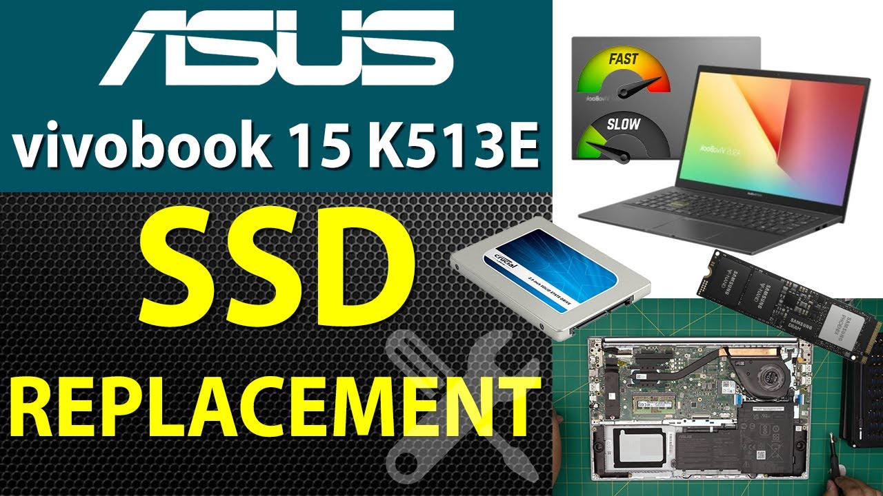 Как обновить хранилище (SSD/HDD) в Asus VivoBook 15 K513E — пошаговое руководство 💻