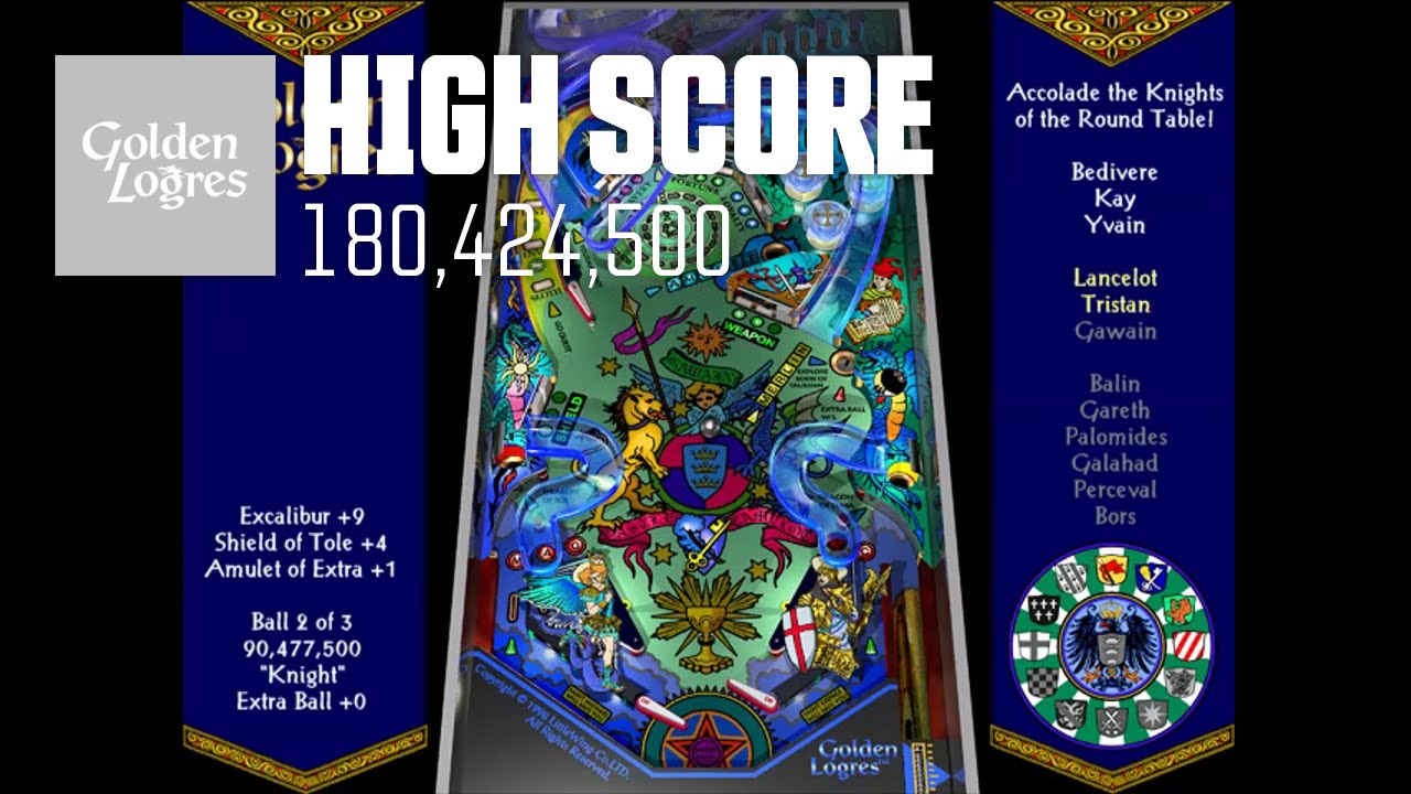 [Golden Logres] High Score - 180,424,500
