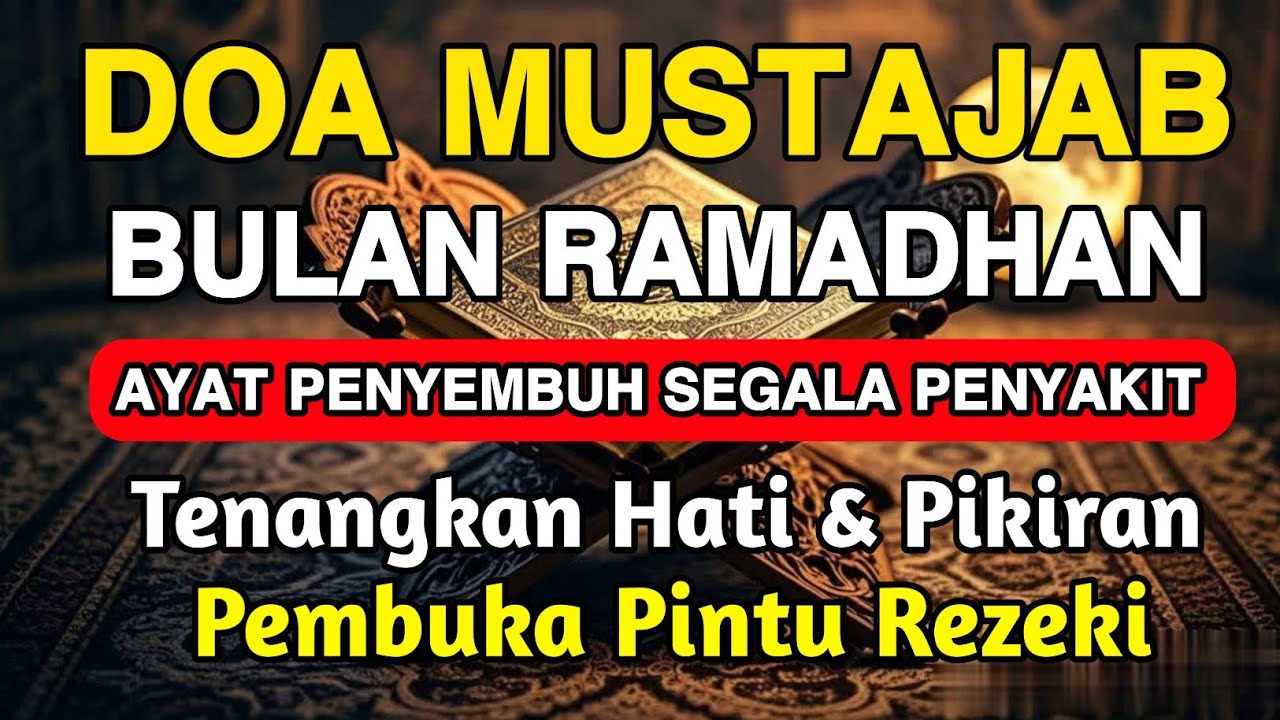 DOA PENYEMBUH SEGALA PENYAKIT, INSYAALLAH SAKIT DITUBUHMU SEMBUH | Alaa Aqel