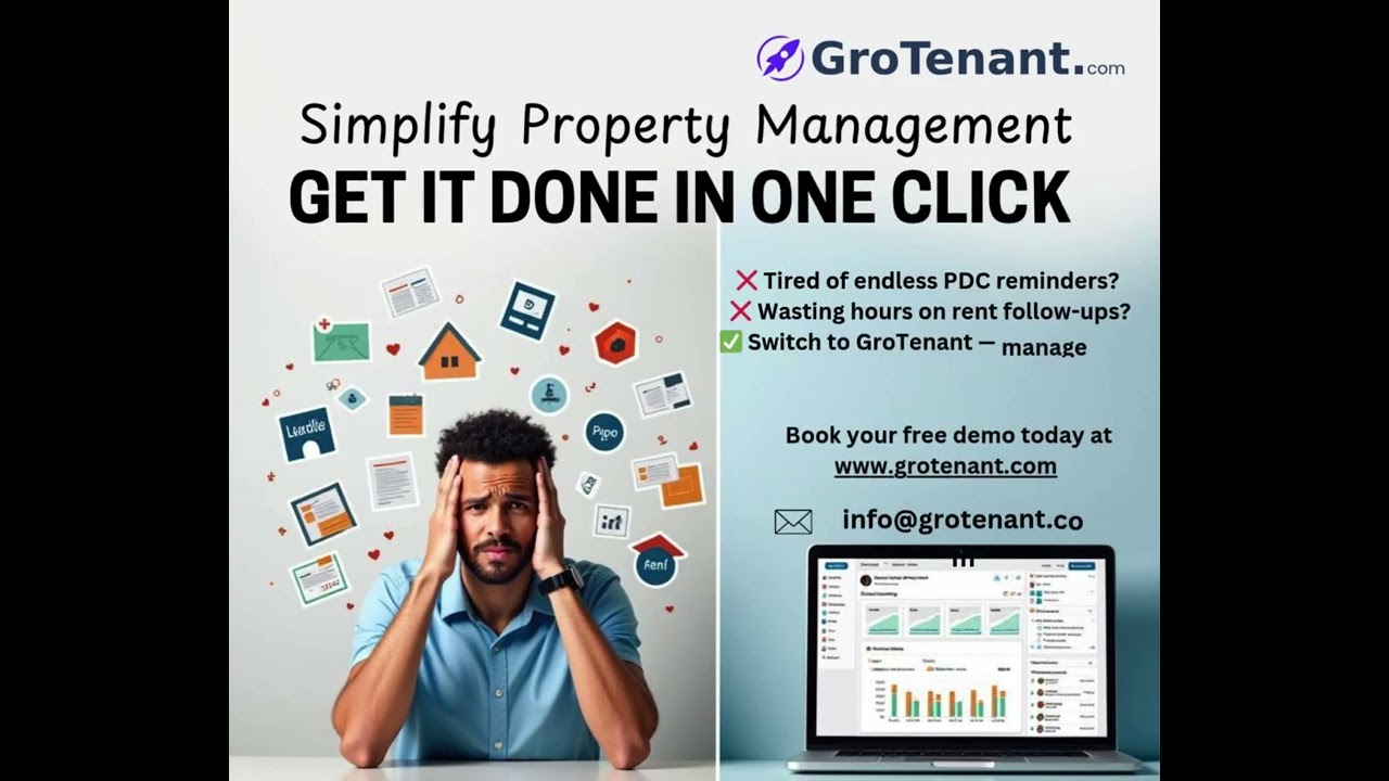 GroTenant: One-Click Solution for Property Managers