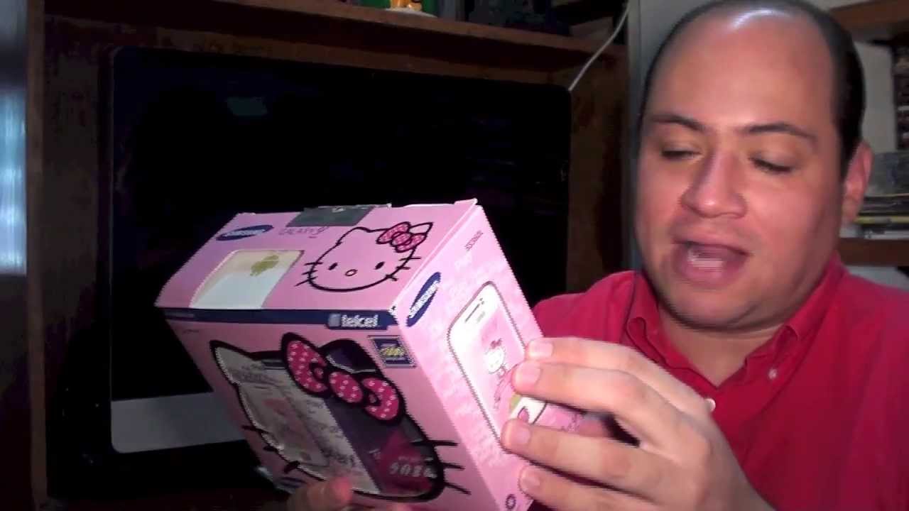 SAMSUNG GALAXY YOUNG HELLO KITTY UNBOXING