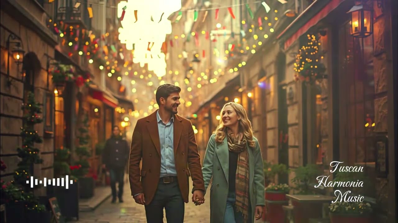 🌅🎶 Tuscan Valentine Vibes | Romantic Italian Music | Love at Golden Hour | Warmth and Joy 💕🍷
