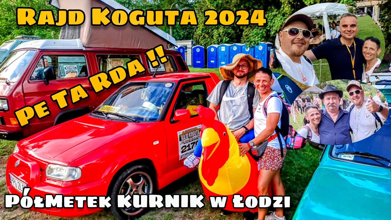 KURNIK Rajdu Koguta 2024 PółMetek w Łodzi 🏁 #MotoQba #RajdKoguta @MuzeumMotoryzacjiWenaOlawa