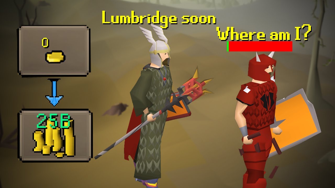 Pretending to be a noob then Anti-PKing them! | 0 to 25 Billion GP From Scratch #8 (OSRS)