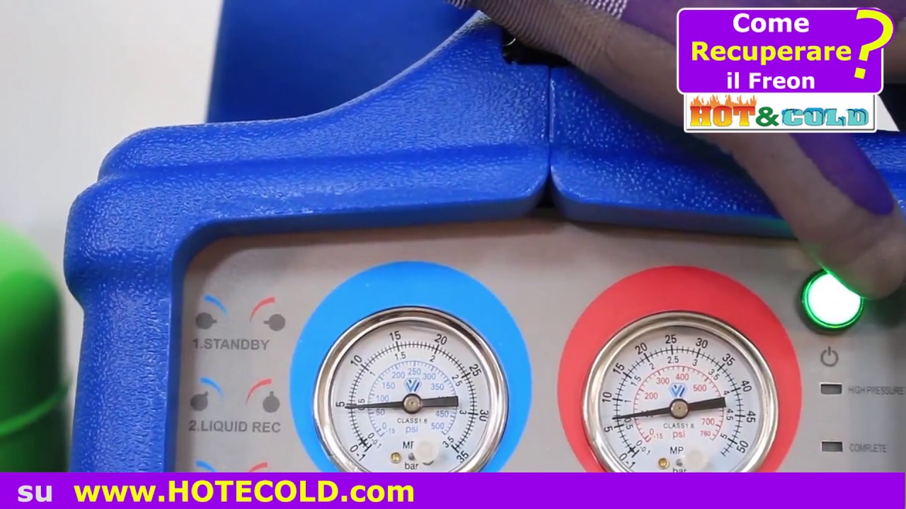 Come si recupera il gas Freon? - www.hotecold.com