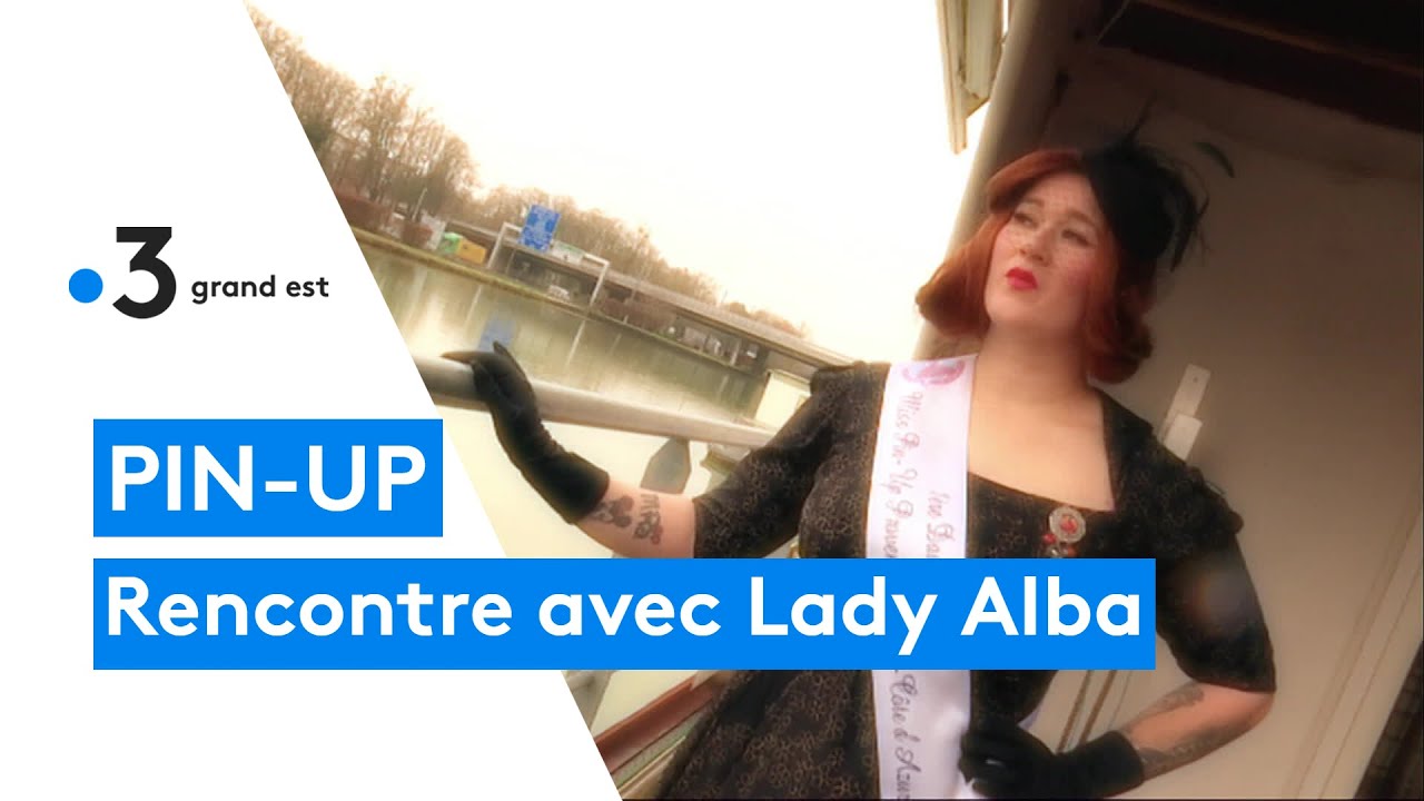 Portrait de Lady Alba, une pin-up originaire de Reims