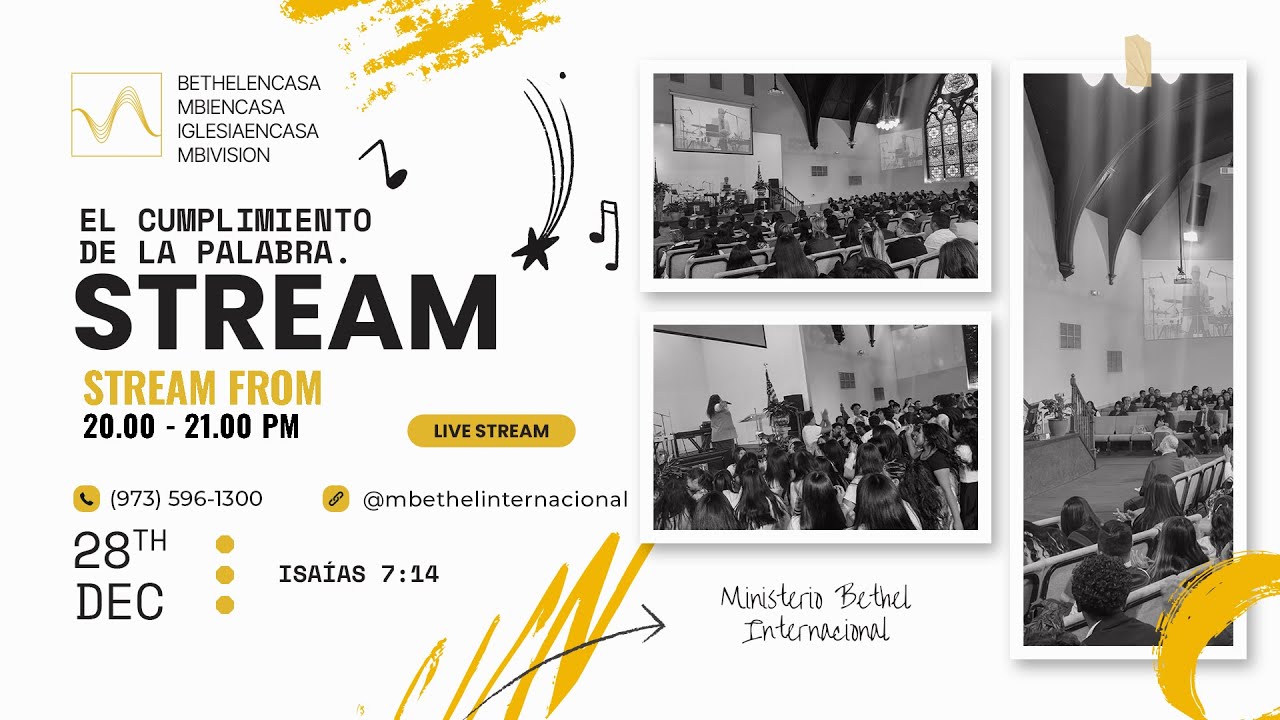 Ministerio Bethel Internacional #iglesiaencasa #bethelencasa 