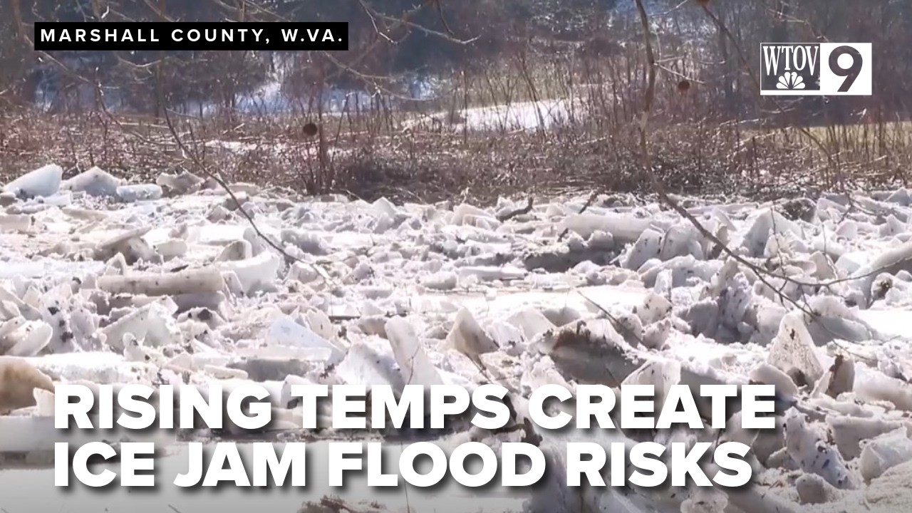 Thawing creeks raise ice jam flood risk as winter loosens its grip