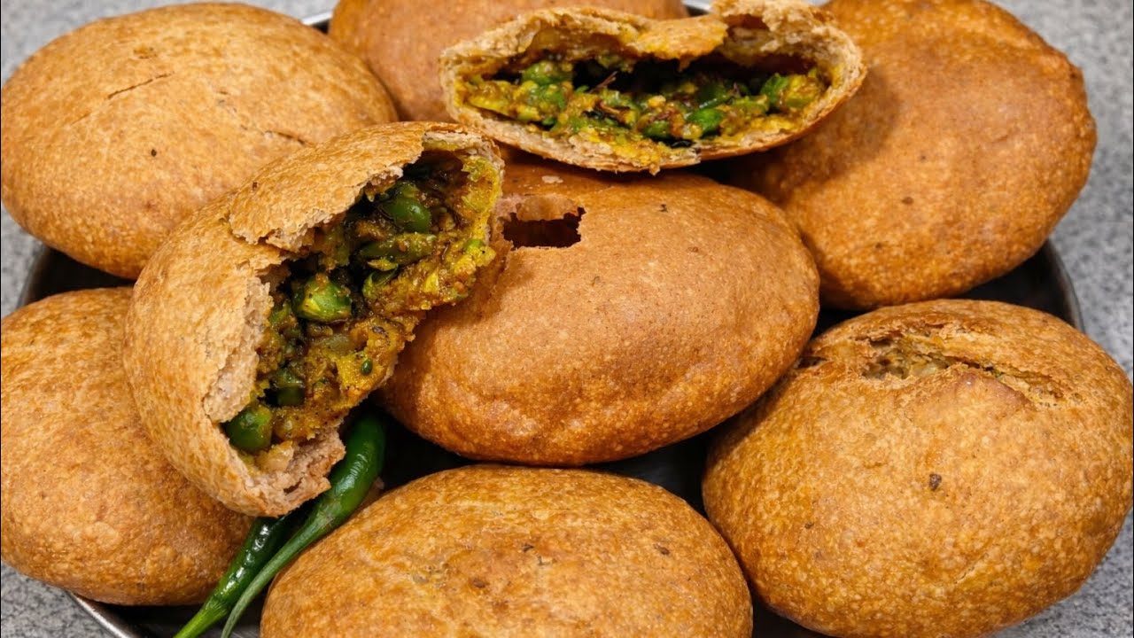 गेहू केआटे की आलू मटर की खस्ता कचौरी ऐसे बनाएंगे तो हर कचौरी गोलगप्पे जैसी फूली फूली बनेगी | Kachori