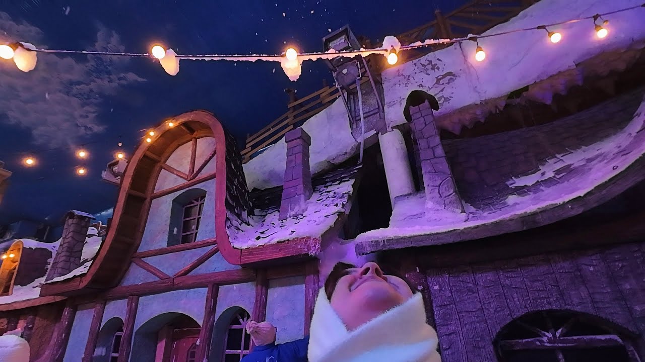 gramado: vendo neve (fake) pela primeira vez