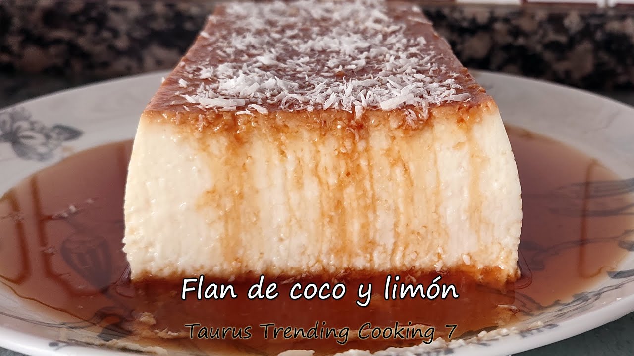 Flan de coco y lim&oacute;n en Taurus Trending Cooking 7, Multicooker Touch Masterpro y otros similares