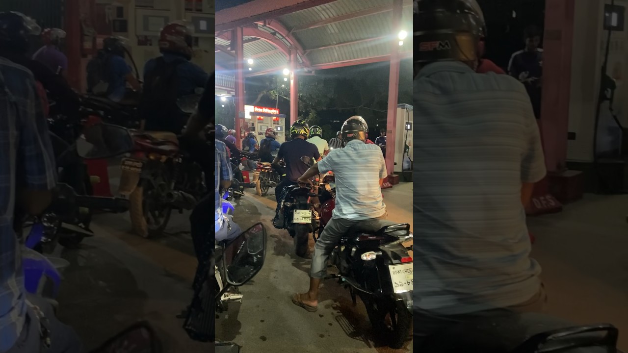 Fuel Pump too much jam condition in Dhaka, Bangladesh #fuelpump #fuel #petrolpump #dhaka #bangladesh