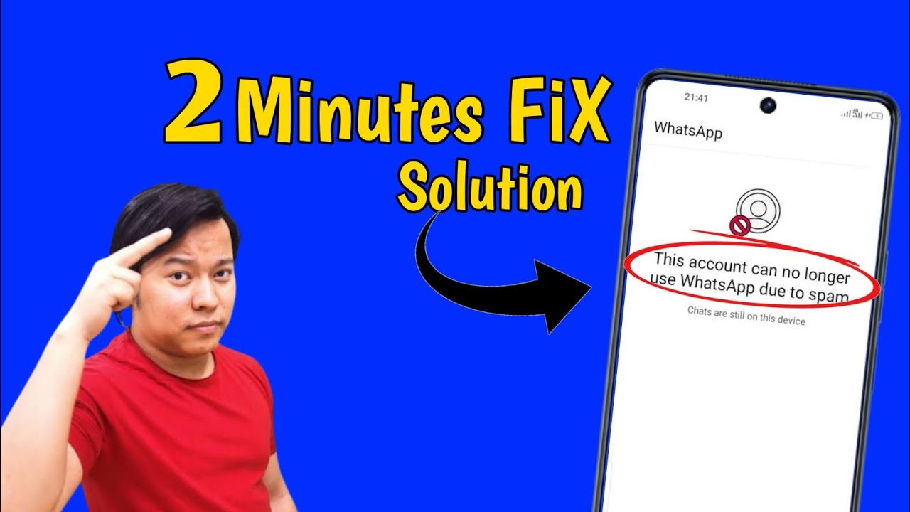 WhatsApp Unbanned Fix Solution 2026 | This account cannot be longer use WhatsApp Problem Solve 100% 