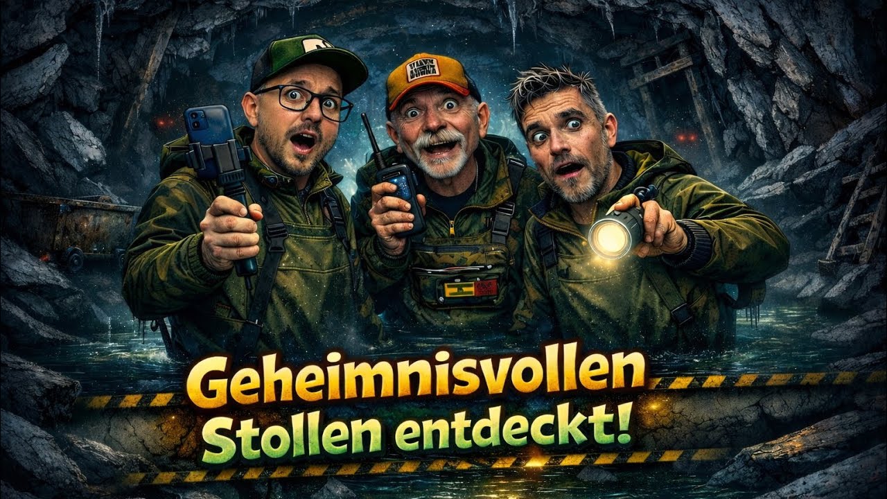 Unheimliche Geräusche im verlassenen Bergwerkstollen
