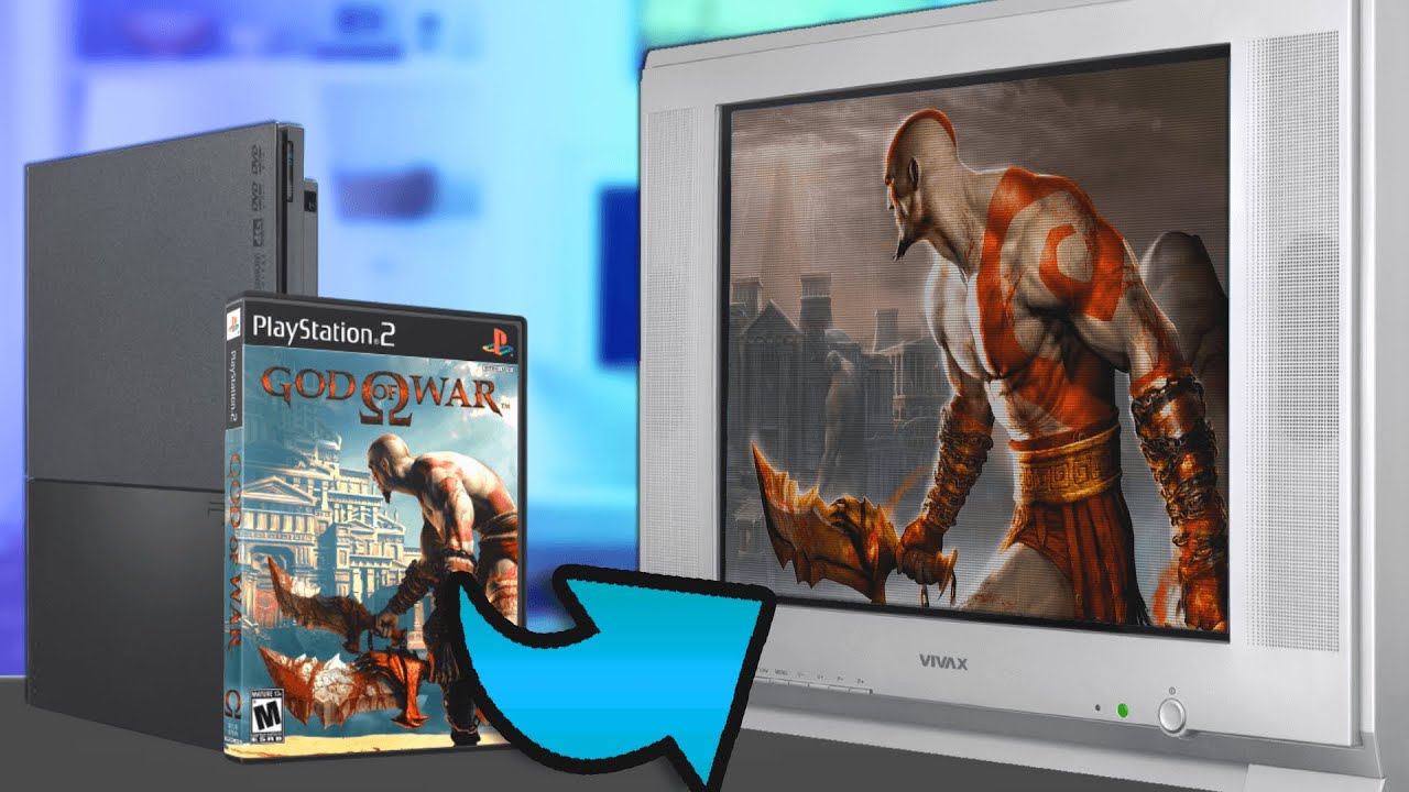 📺 ¿Cómo era jugar God of War en PS2 en los 2000?