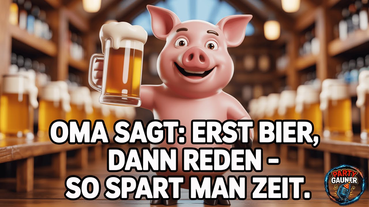 Oma sagt: Erst Bier, dann reden – so spart man Zeit | Party Schlager