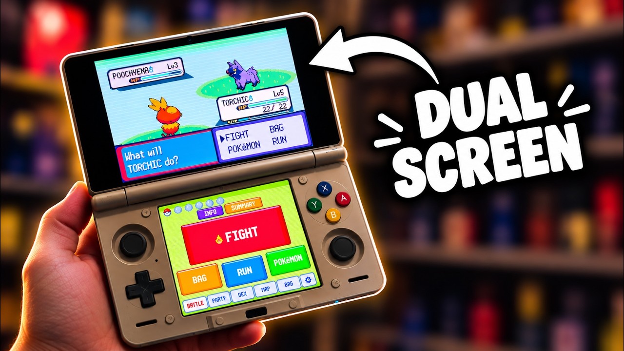 GBA Pok&eacute;mon и ROM-хаки получили масштабное обновление с поддержкой двух экранов