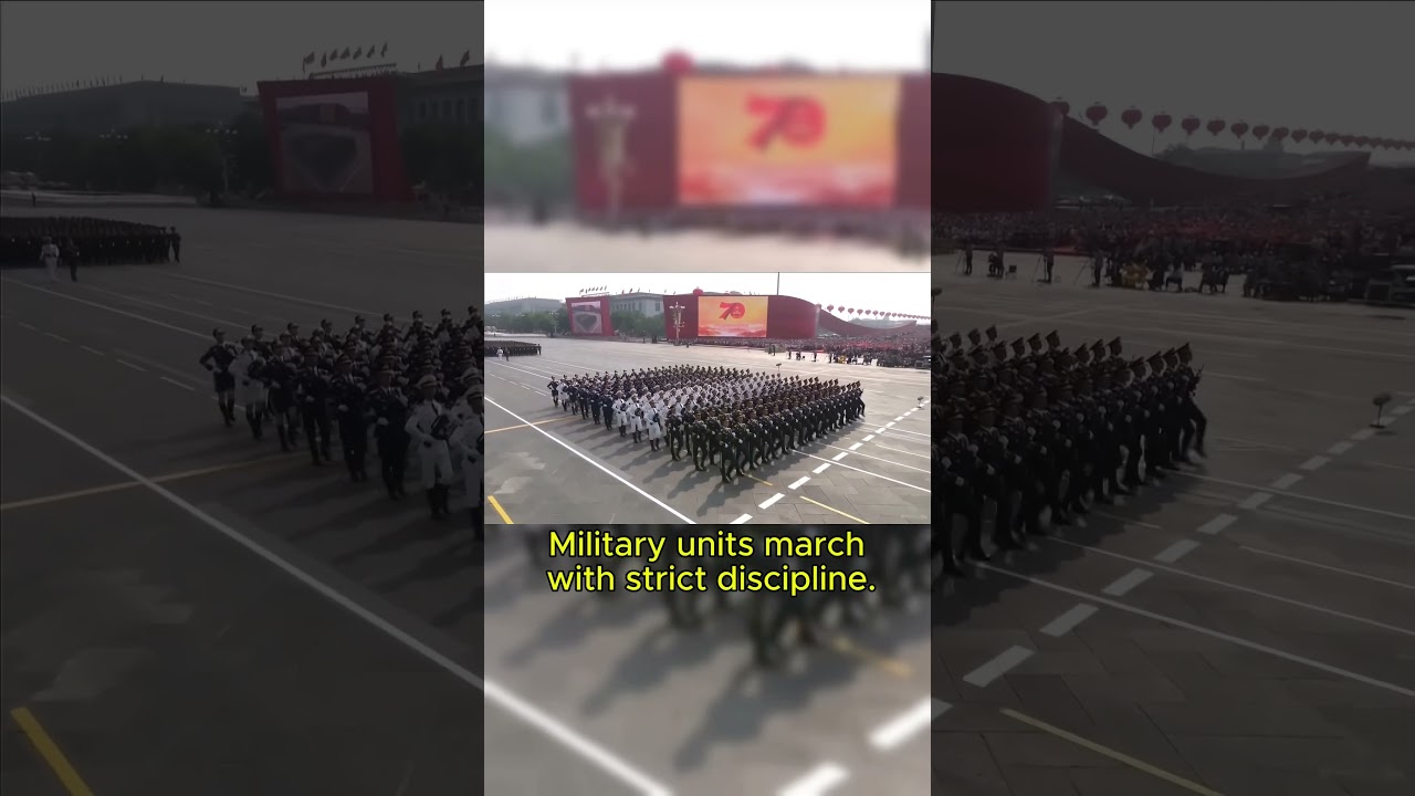70 Years of Power  China Military Parade 🎖️✈️