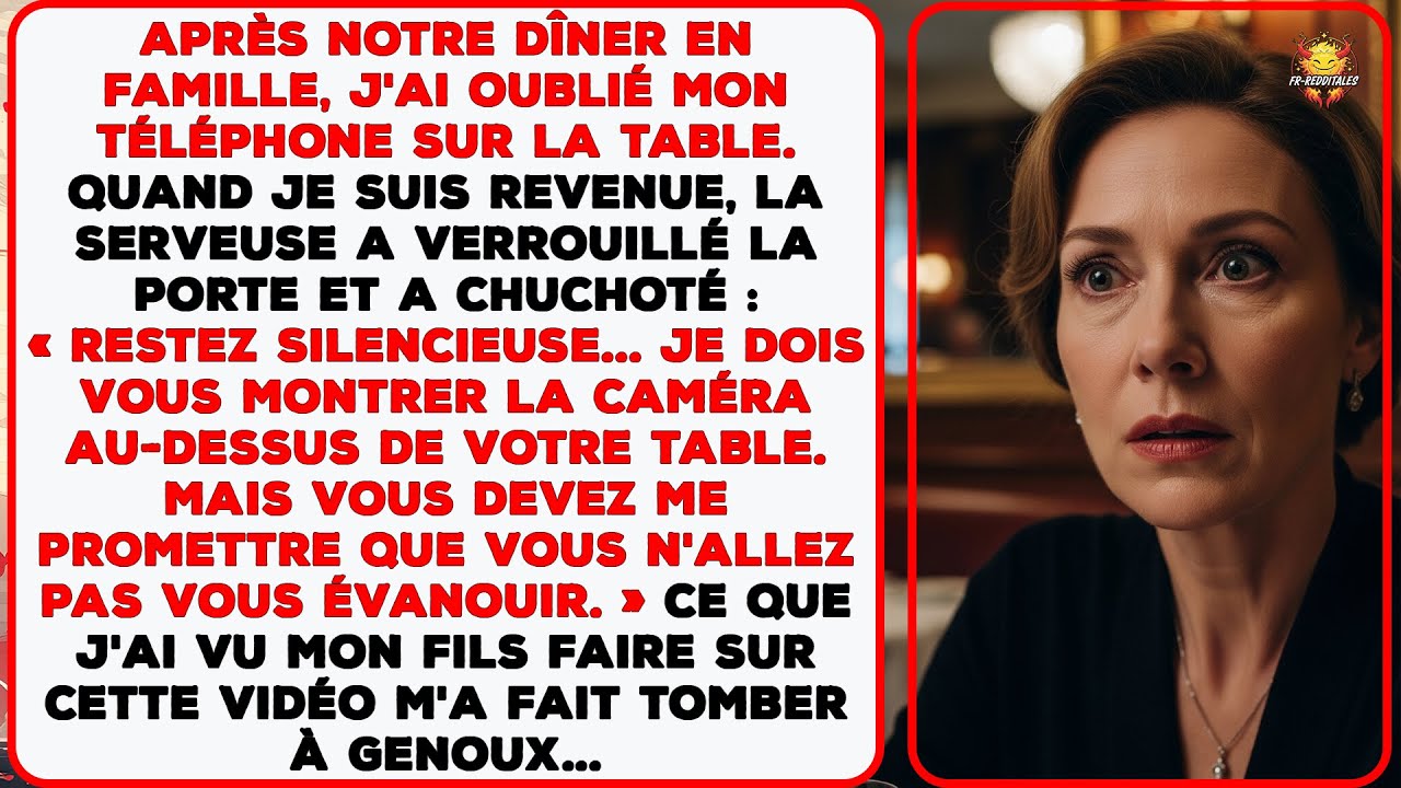 J'ai Oublié Mon Téléphone Après Un Dîner En Famille. Ce Que La Serveuse M'a Montré M'a Sauvé La Vie.