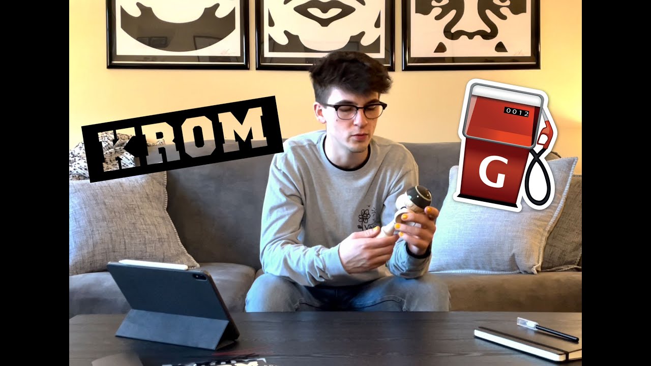Krom GAS Charcoal - UNBOXING