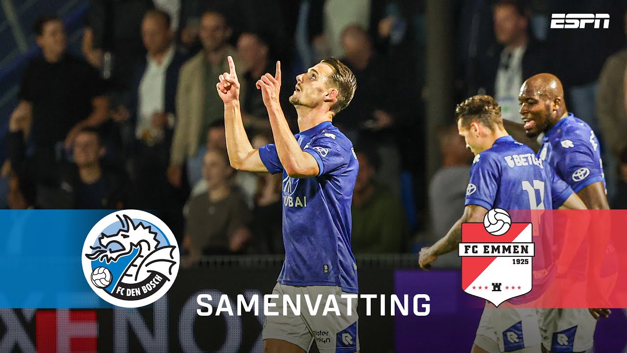 👏 DEN BOSCH neemt KOPPOSITIE over van Helmond Sport | Samenvatting FC Den Bosch - FC Emmen