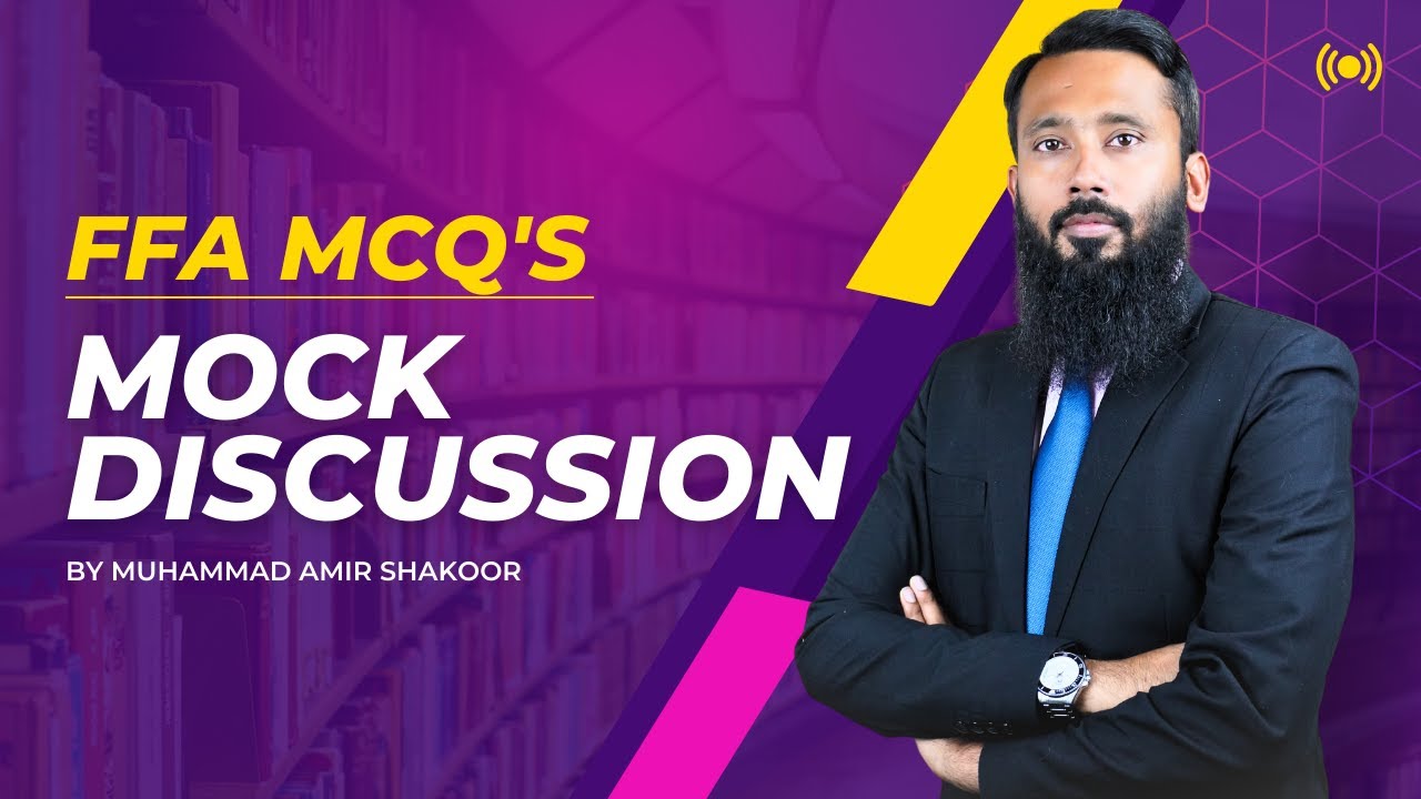 ACCA FFA Mock Question Series: Practice Question 13 | Financial Accounting Exam Preparation