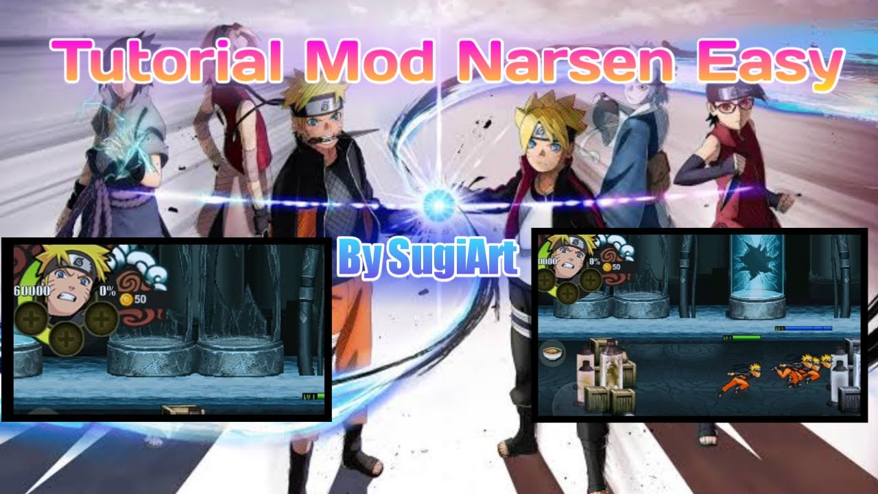 Tutorial Mod Hp,Damage,CD dll in Naruto Senki v1.22|By SugiArt #narutosenki #caramodnarutosenki