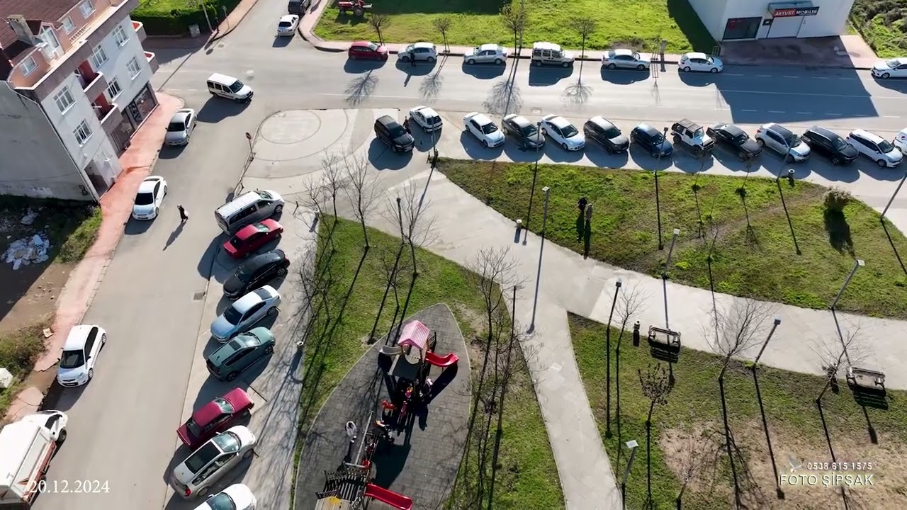 SAKARYA KARASU MERKEZ  DRONE GÖRÜNTÜSÜ 20.12.2024