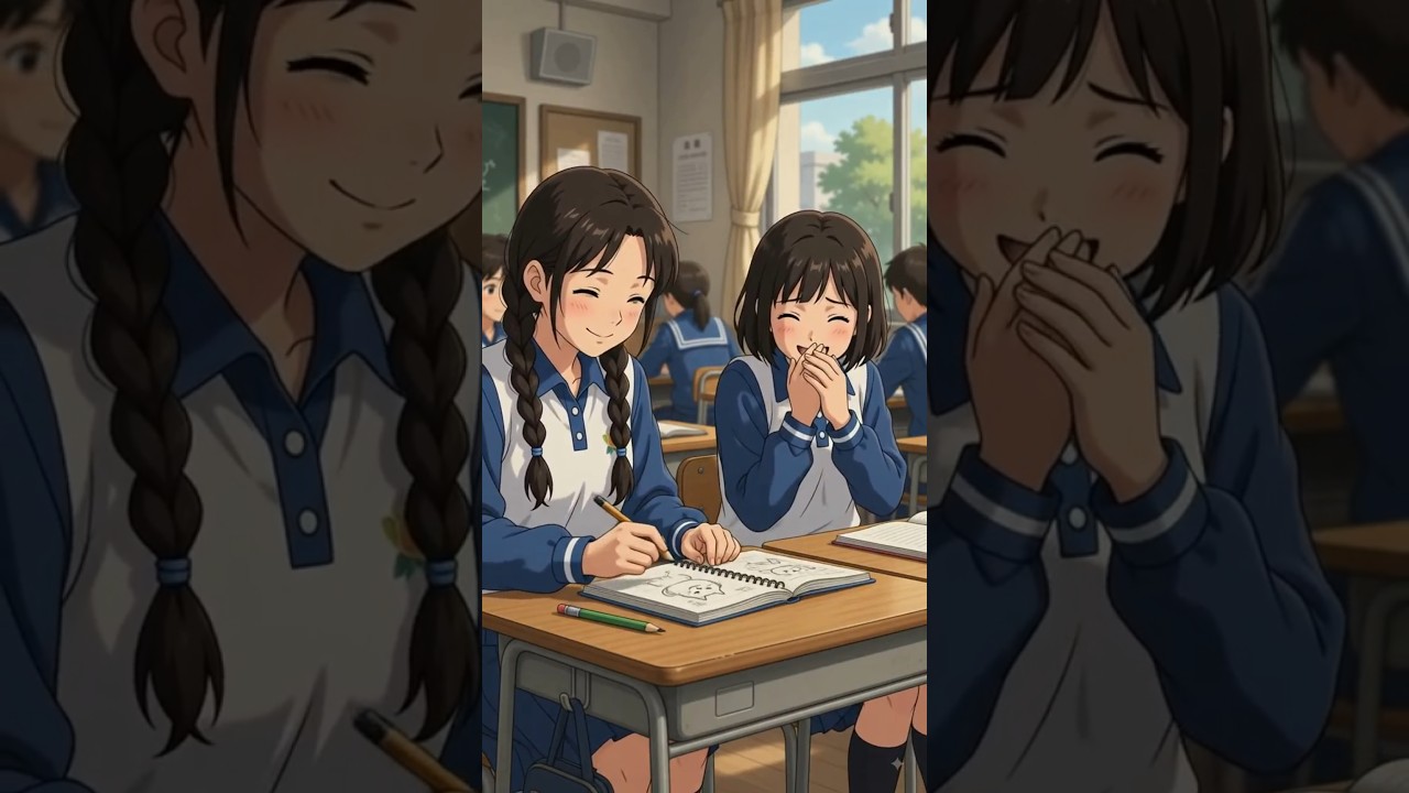 #friendship #schoollife #schooldays #studioghibli #memories #anime #schoolmemories