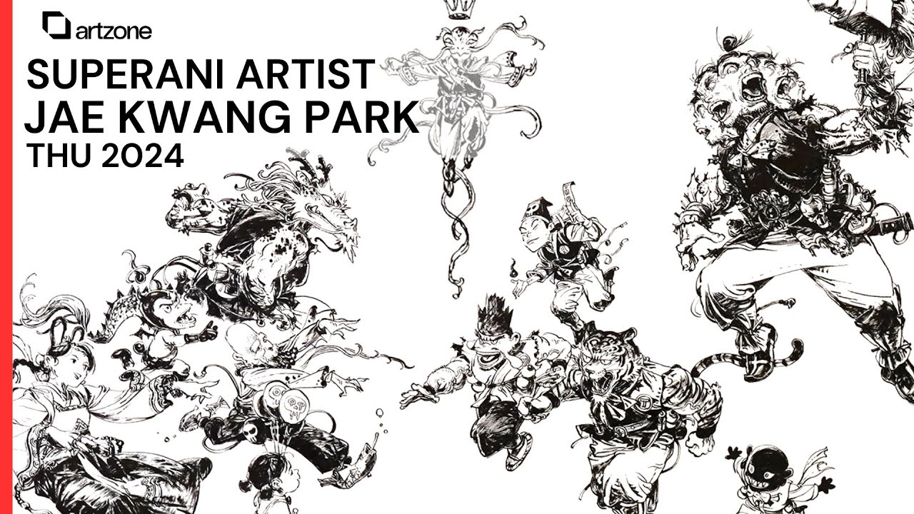 DRAWING WITH THE BRUSH PEN JAE KWANG PARK