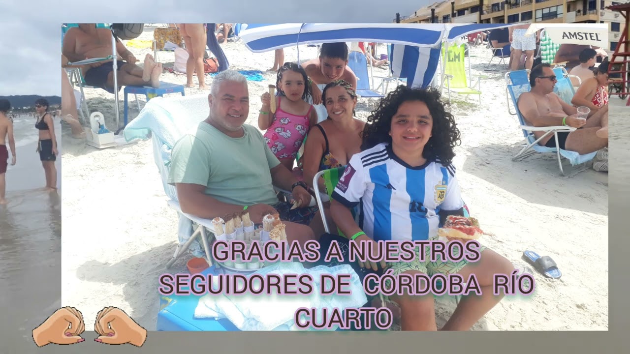praia CANASVIEIRAS🇧🇷  COTIZACIÓN del dólar y REAL. CERRARON RIO BRAS 11/01/23 #andreaydiegoenfloripa