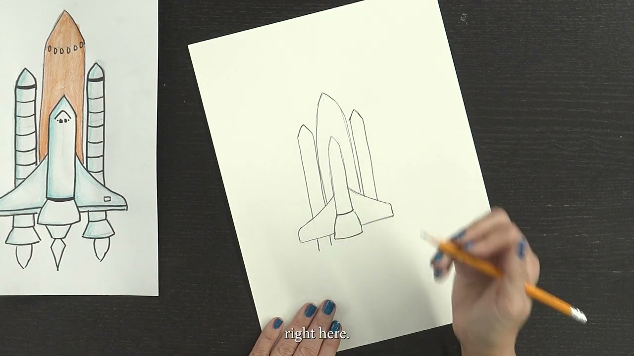 How to Draw a Space Shuttle