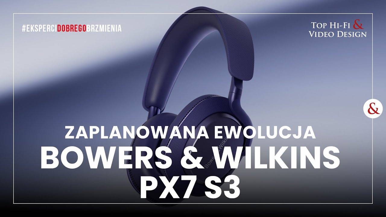 Bowers & Wilkins PX7 S3 - Prezentacja słuchawek.