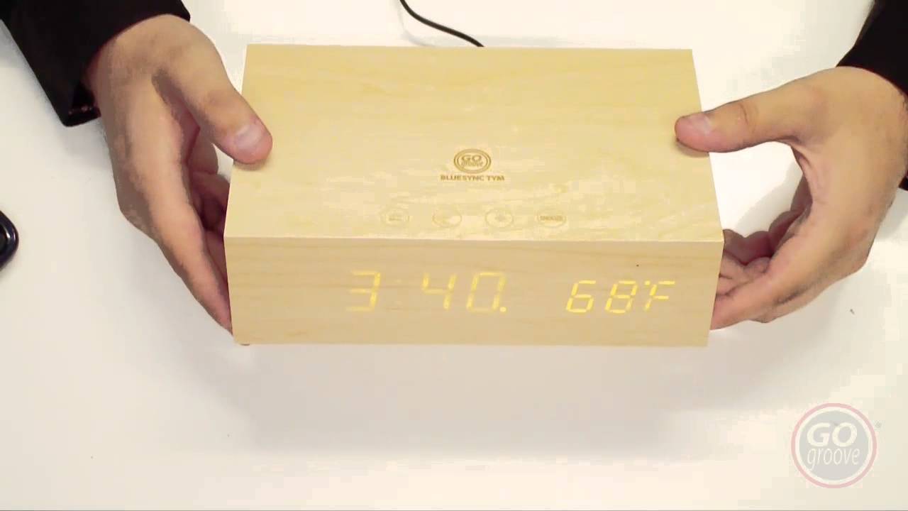 GOgroove BlueSYNC TYM Bluetooth Speaker with Intergrated Alarm Clock - PRODUCT INTRODUCTION