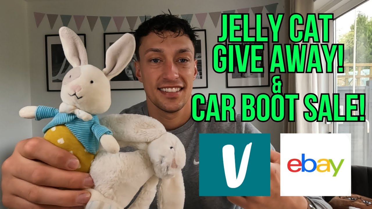 Reselling Business - Making money from car boot sale + GIVEAWAY
