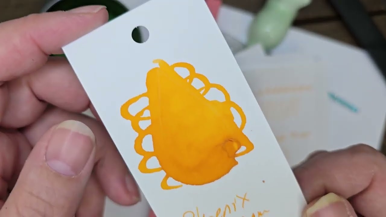 Phoenix Ink Review Birmingham Pen Company Fountain Pen Ink