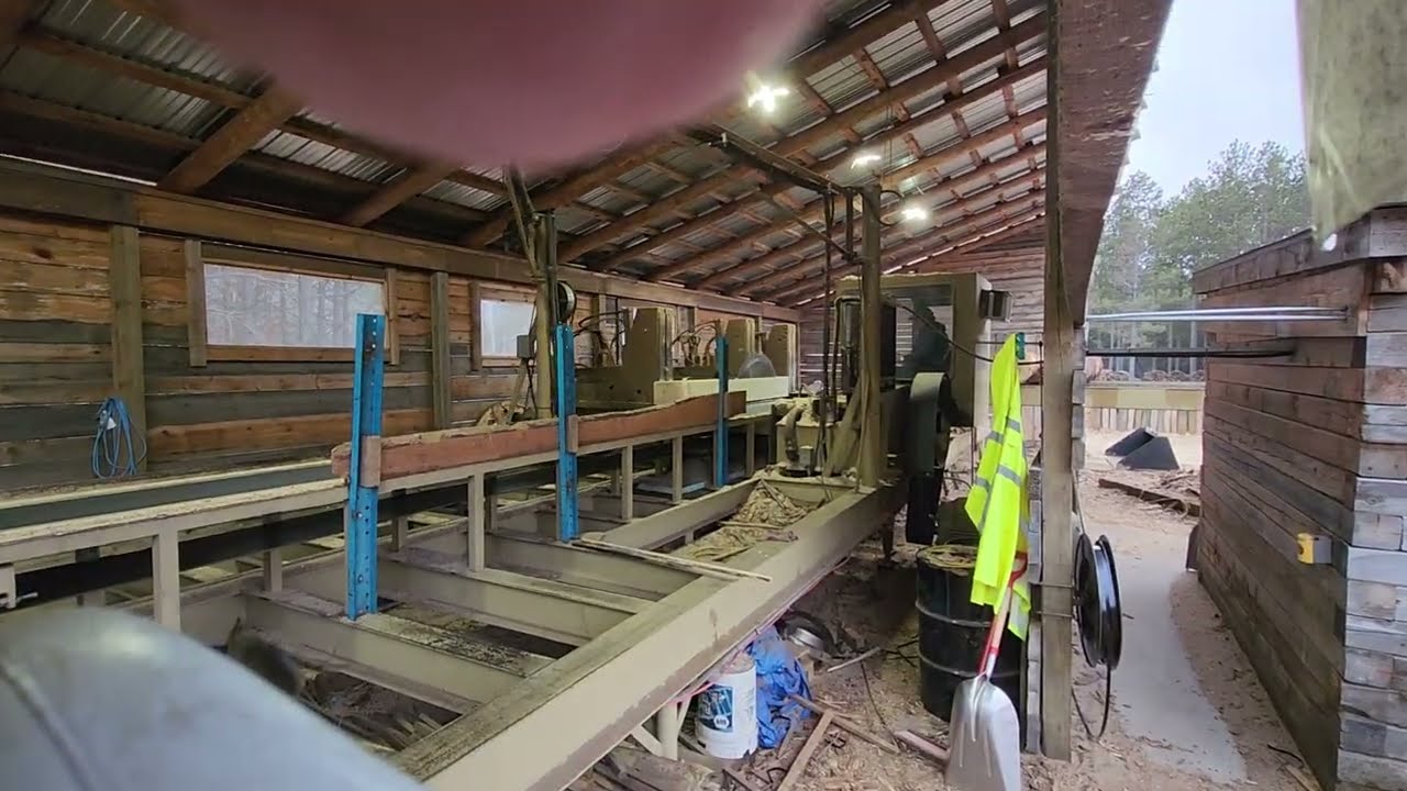 Hurdle sawmill