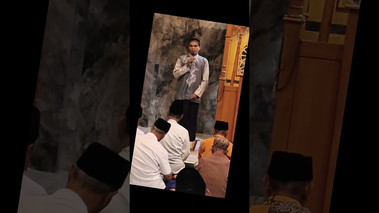 Pelaksanaan sholat isya' dan sholat tarawih, 