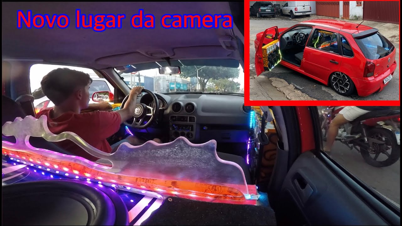 ELETROFUNK  no TALO no CARRO VLOG no GOL com 8 de GRAVE **SOM MUITO FORTE** —Xodo Do Nelio