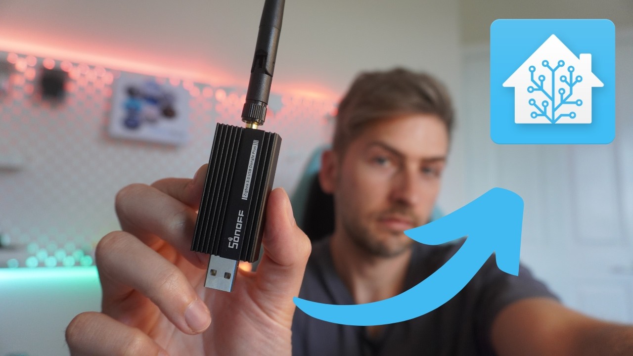 Интеграция Zigbee в Home Assistant — Sonoff USB